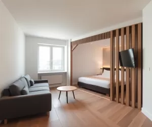 Kawalerka z oddzielną sypialnią